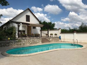 Vakantievillas Punda zwembad terras achter uw huis