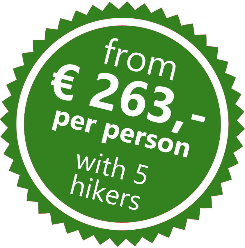Hiking Sticker from 6 people € 263